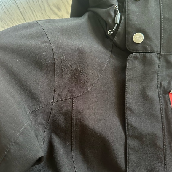 The North Face Black Jacket with Pink Accent women’s jacket size small - Picture 14 of 15